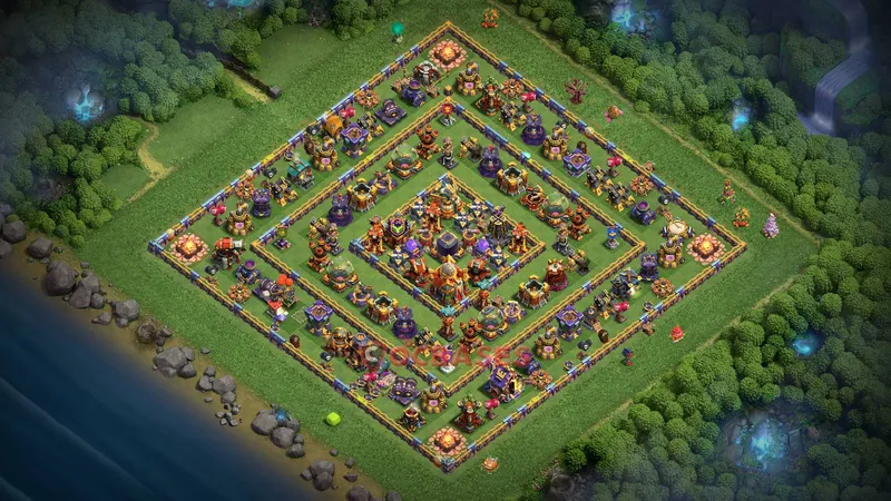 Town Hall 16 Base -farming – Layout id: 72z7t base layout