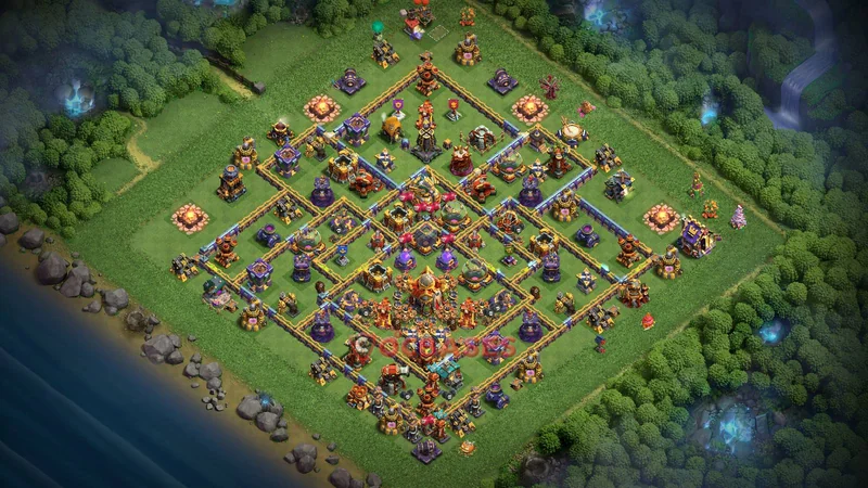 Town Hall 16 Base -farming – Layout id: gbcb4 base layout