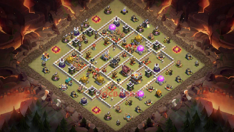 Town Hall 11 Base -war – Layout id: etos2 base layout