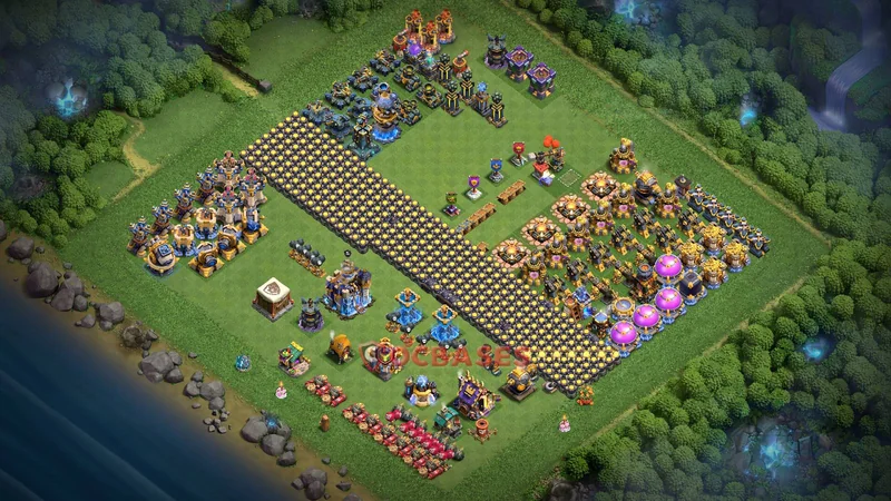 Town Hall 18 Base -fun – Layout id: klpez base layout