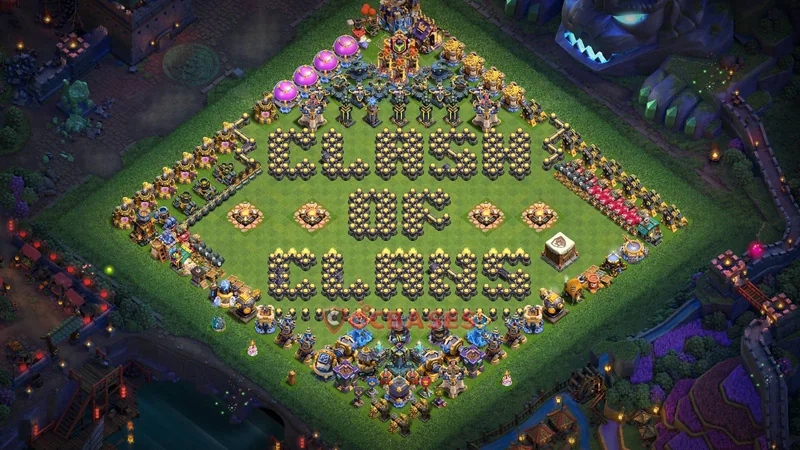 Town Hall 18 Base -fun – Layout id: v5qd4 base layout