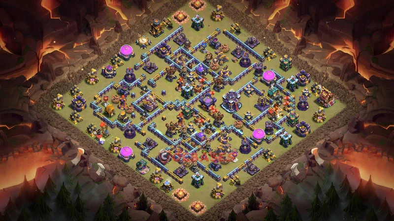 Town Hall 15 Base -war – Layout id: 4t8xk base layout