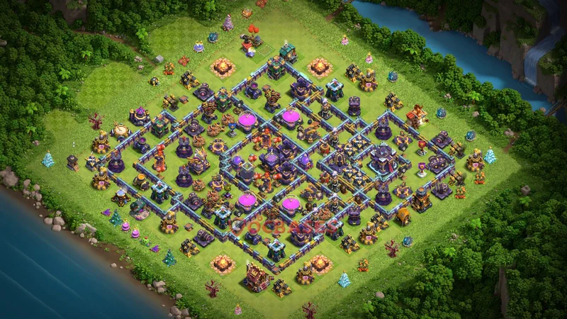 Town Hall 15 Base -farming – Layout id: o9cme base layout