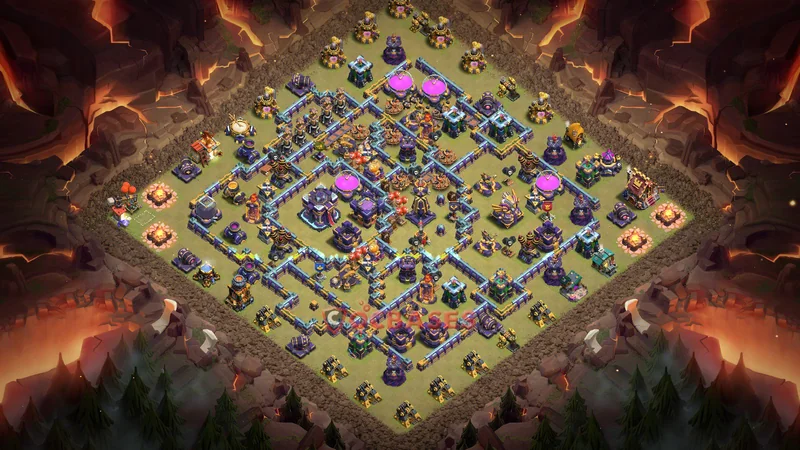 Town Hall 15 Base -war – Layout id: l8olm base layout