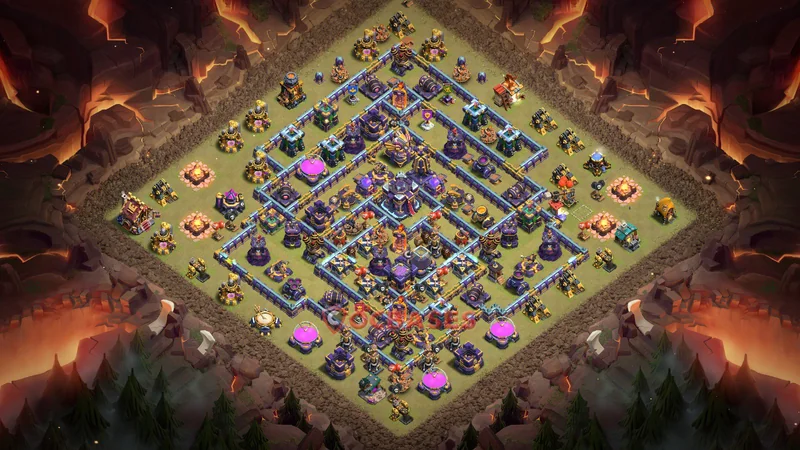 Town Hall 15 Base -war – Layout id: v8o0x base layout