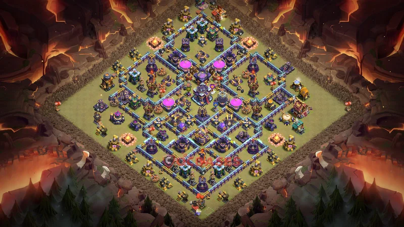 Town Hall 15 Base -war – Layout id: glmy9 base layout