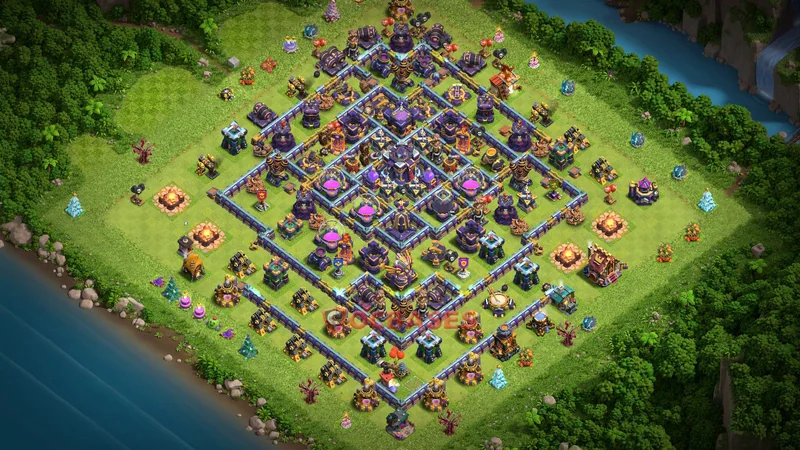 Town Hall 15 Base -farming – Layout id: bf68t base layout