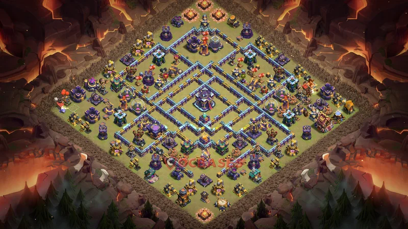 Town Hall 15 Base -war – Layout id: 1rqr3 base layout