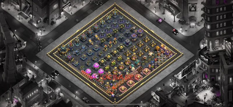 Town Hall 17 Base -fun – Layout id: znz2o base layout