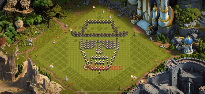 Town Hall 17 Base -fun – Layout id: tdl16 base layout, image 2