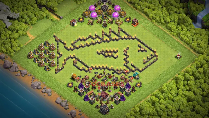 Town Hall 7 Base – Layout id: tbxns base layout