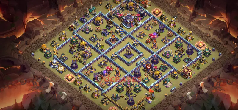 Town Hall 15 Base -war – Layout id: 9cdjq base layout