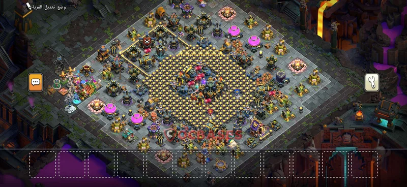 Town Hall 17 Base -war – Layout id: z6fsc base layout