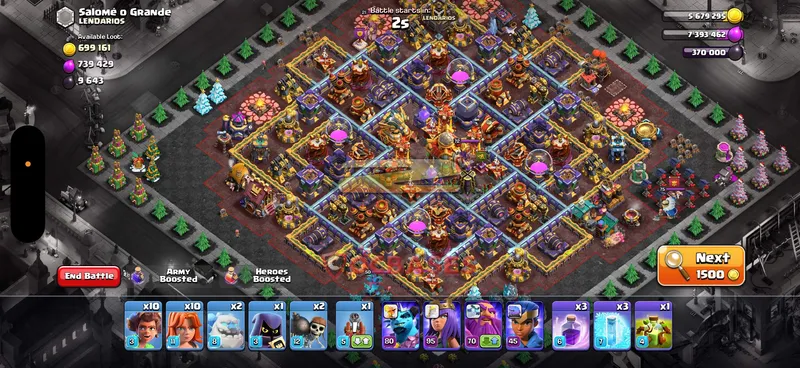 Town Hall 16 Base -war – Layout id: 8yase base layout