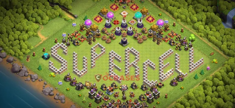 Town Hall 11 Base – Layout id: 8ejq7 base layout
