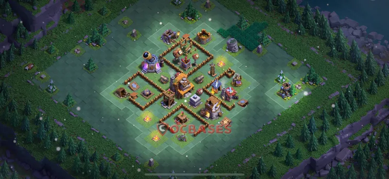Builder Hall 4 Base – Layout id: dby9g base layout