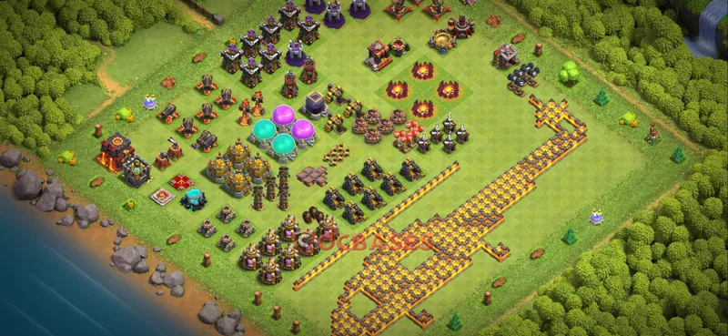 Town Hall 10 Base – Layout id: iuztm base layout