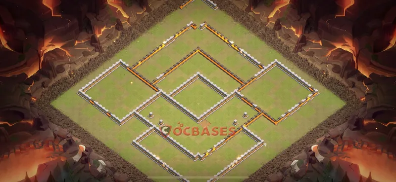Town Hall 11 Base -war – Layout id: jcnph base layout, image 2