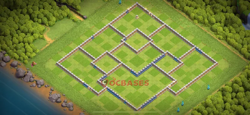 Town Hall 12 Base -farming – Layout id: zxiqc base layout, image 1