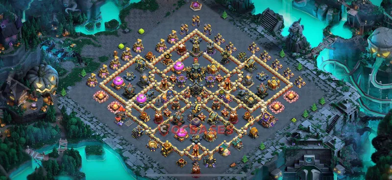 Town Hall 17 Base -farming – Layout id: g67lm base layout
