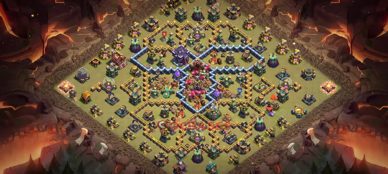 Town Hall 15 Base -war – Layout id: 5r58y base layout