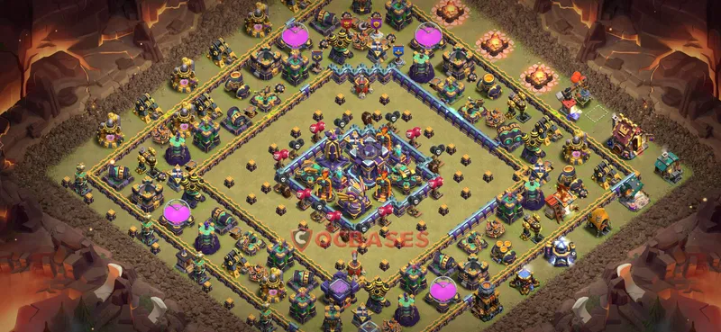 Town Hall 15 Base -war – Layout id: dxfr7 base layout