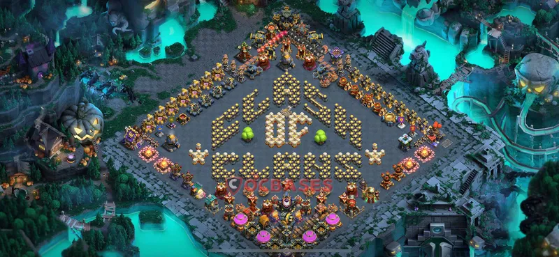 Town Hall 17 Base -fun – Layout id: 4q06t base layout