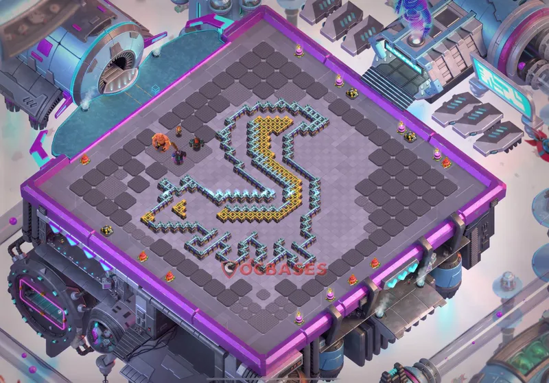 Town Hall 15 Base -fun – Layout id: 6sslf base layout, image 1