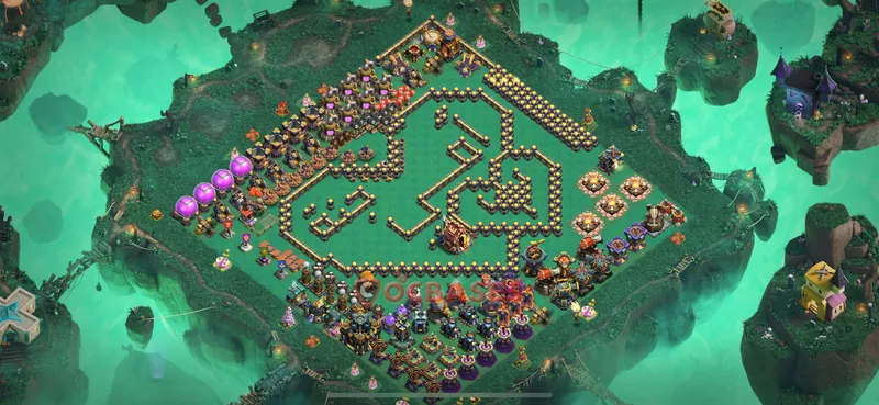 Town Hall 17 Base -fun – Layout id: wzry0 base layout