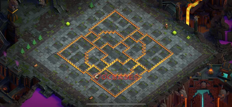 Town Hall 10 Base -trophy – Layout id: pmsi2 base layout, image 2