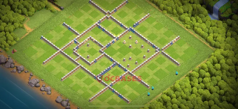 Town Hall 12 Base -war – Layout id: g9mtj base layout, image 1