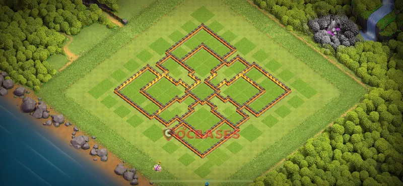 Town Hall 10 Base -hybrid – Layout id: tkzfl base layout, image 2