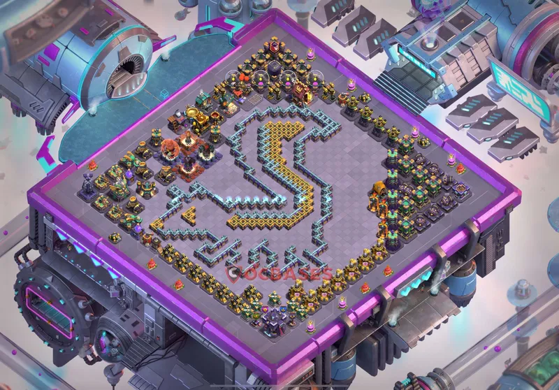 Town Hall 15 Base -fun – Layout id: 6sslf base layout, image 2