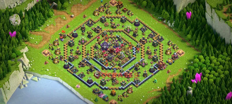 Town Hall 15 Base -farming – Layout id: qi893 base layout
