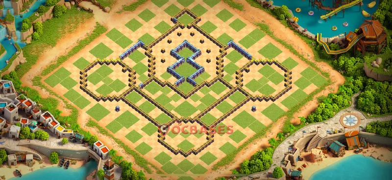 Town Hall 15 Base -trophy – Layout id: 1a7n8 base layout, image 2