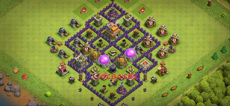 Town Hall 7 Base -farming – Layout id: 6io56 base layout
