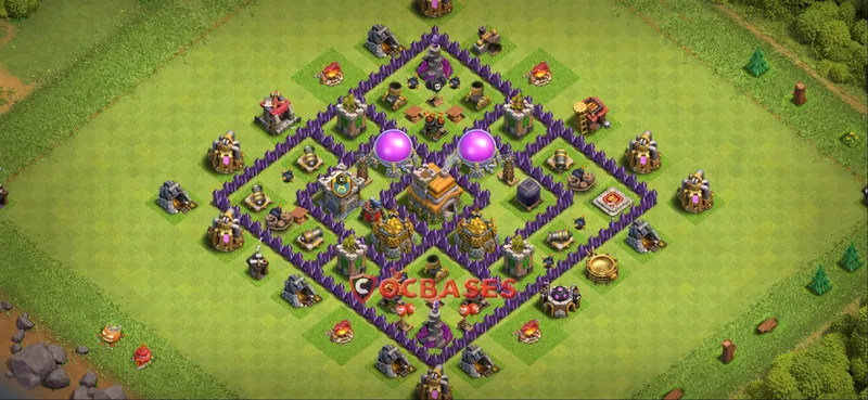Town Hall 7 Base -farming – Layout id: kc4i5 base layout