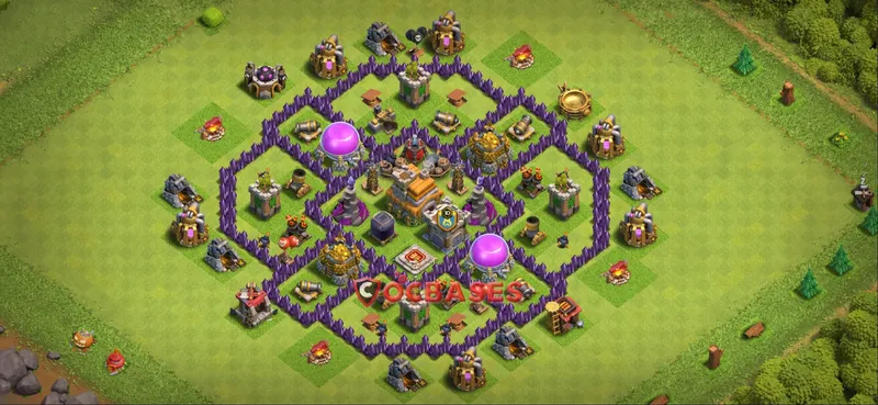 Town Hall 7 Base -farming – Layout id: gse59 base layout