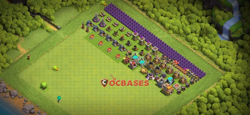 Town Hall 7 Base -fun – Layout id: a1qi6 base layout