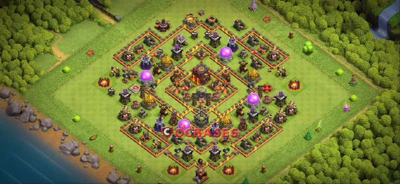 Town Hall 10 Base -farming – Layout id: msm5z base layout