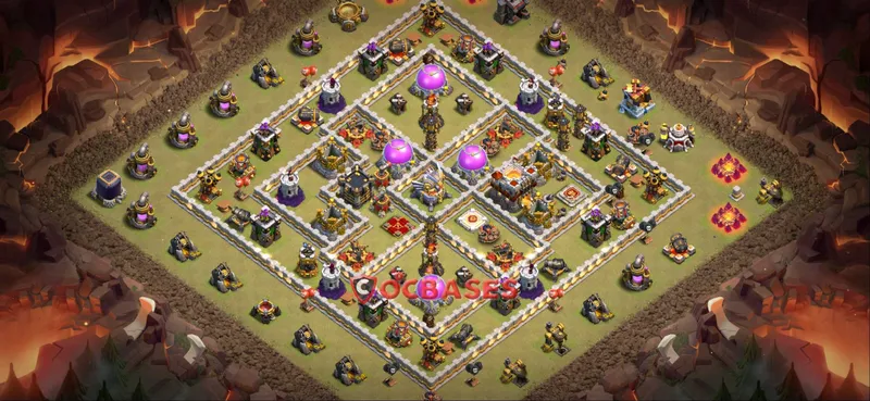 Town Hall 11 Base – Layout id: 3nb88 base layout
