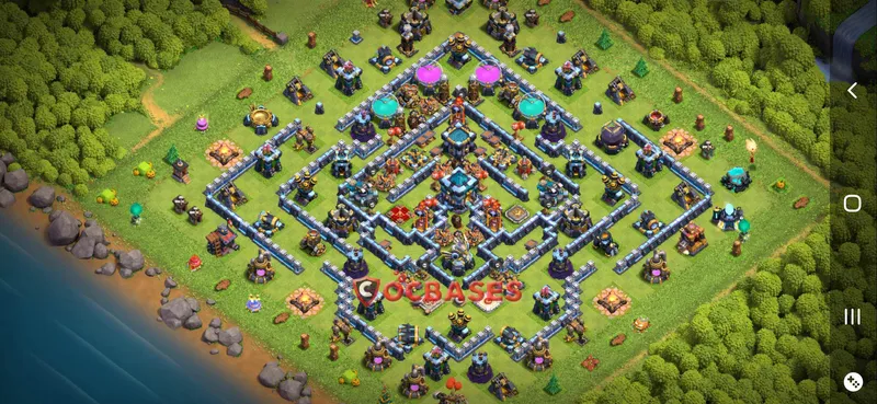 Town Hall 13 Base – Layout id: zuyv5 base layout