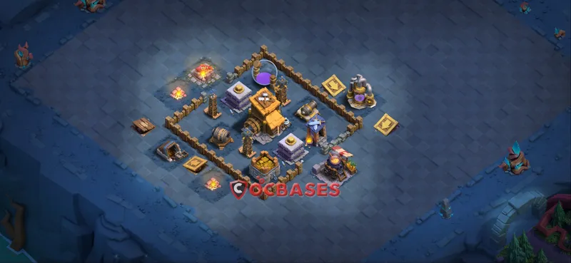 Builder Hall 7 Base -trophy – Layout id: 7vy5s base layout, image 2