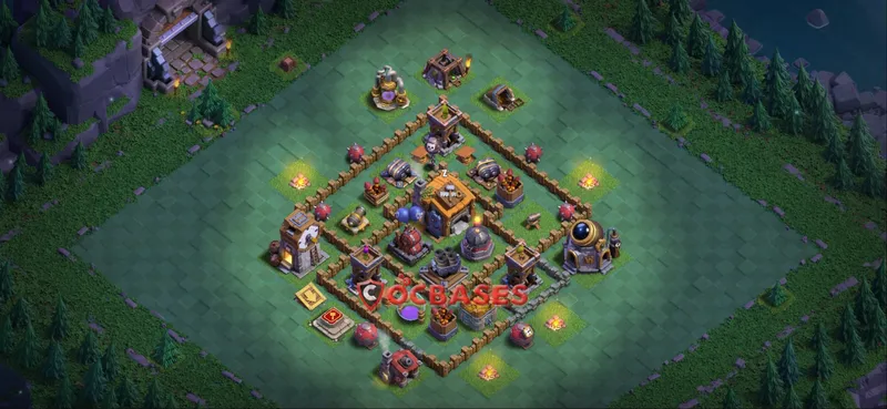 Builder Hall 7 Base -trophy – Layout id: 7vy5s base layout, image 1