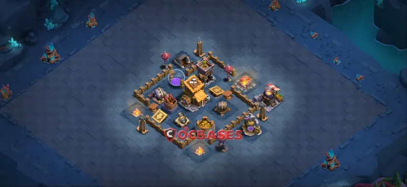 Builder Hall 7 Base -trophy – Layout id: 3bx19 base layout, image 1
