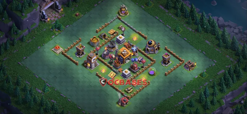 Builder Hall 7 Base -trophy – Layout id: 3bx19 base layout, image 2