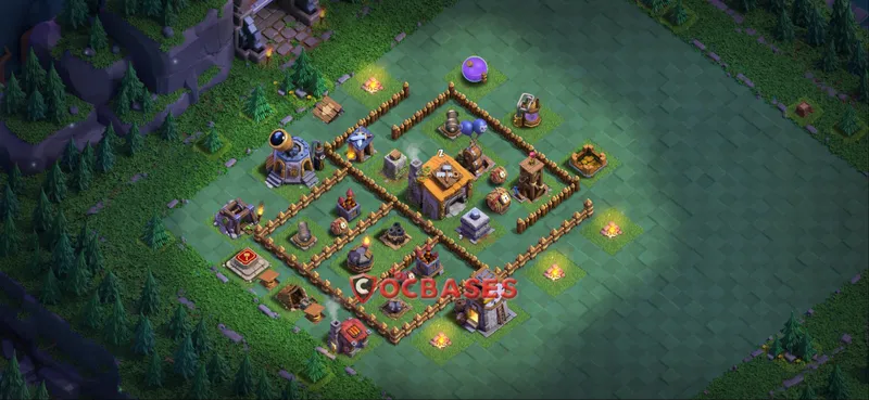 Builder Hall 6 Base – Layout id: 5lf91 base layout, image 2