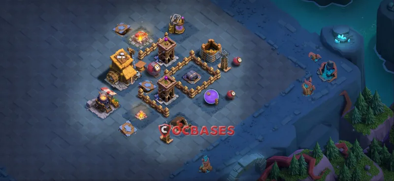 Builder Hall 6 Base – Layout id: 5lf91 base layout, image 1