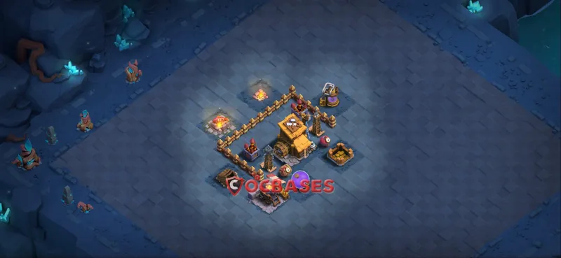 Builder Hall 6 Base – Layout id: i44l7 base layout, image 1