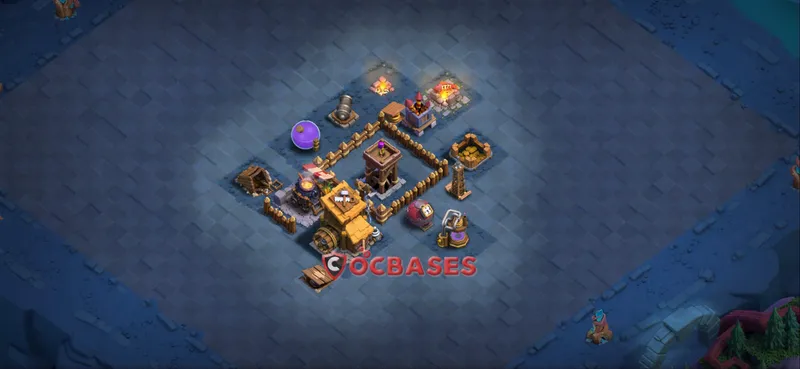 Builder Hall 6 Base – Layout id: kach9 base layout, image 2
